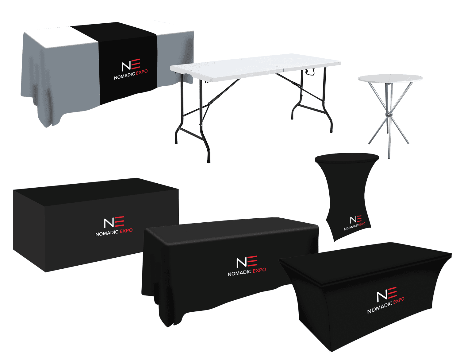 Tables, nappes et chemins de table