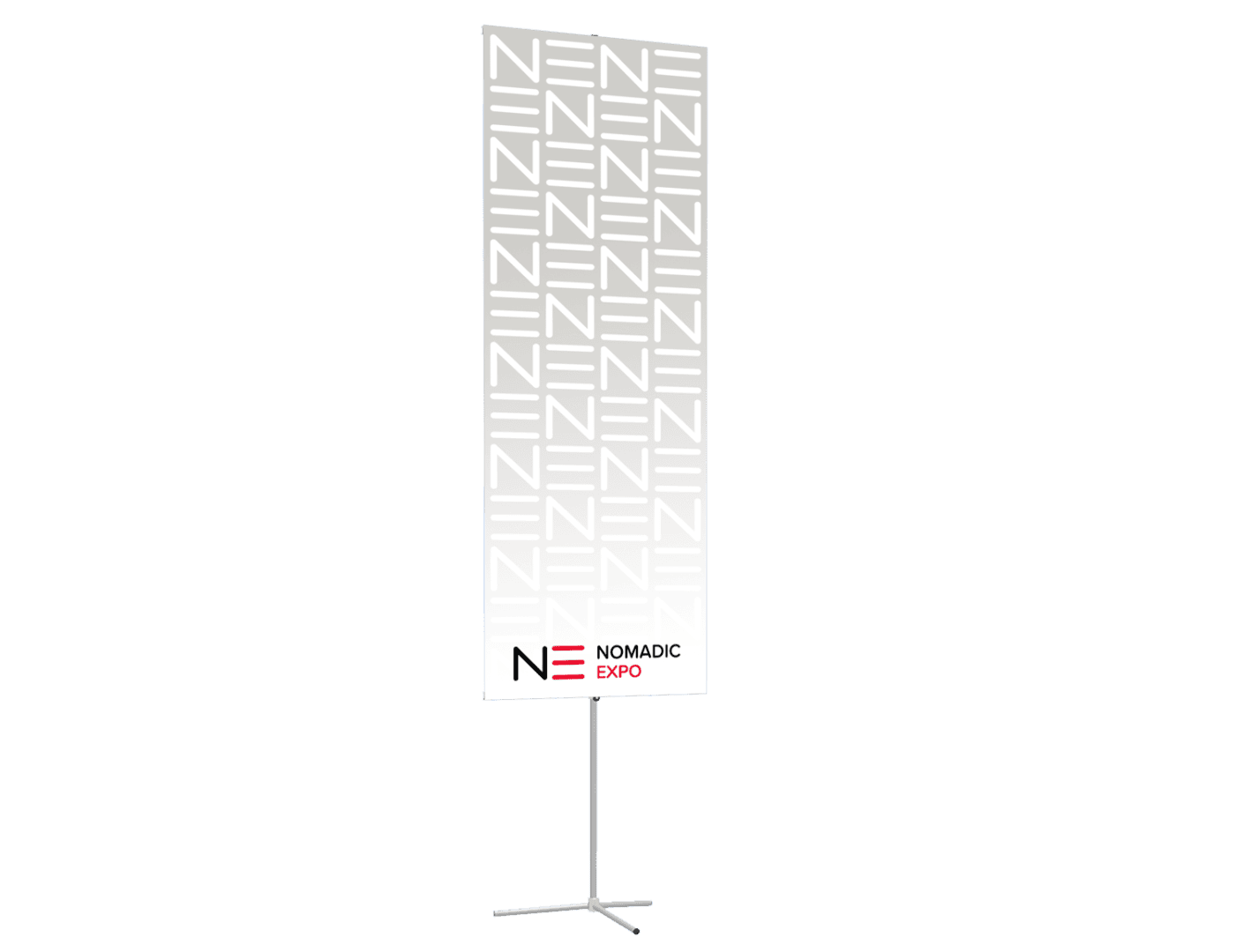Omega banner stand