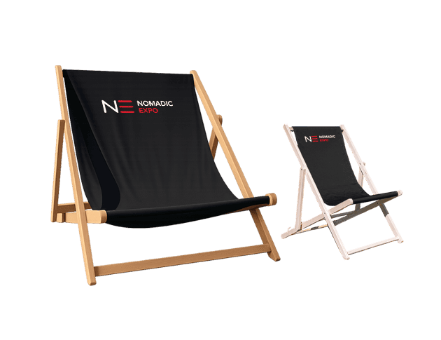 Chaises longues en bois