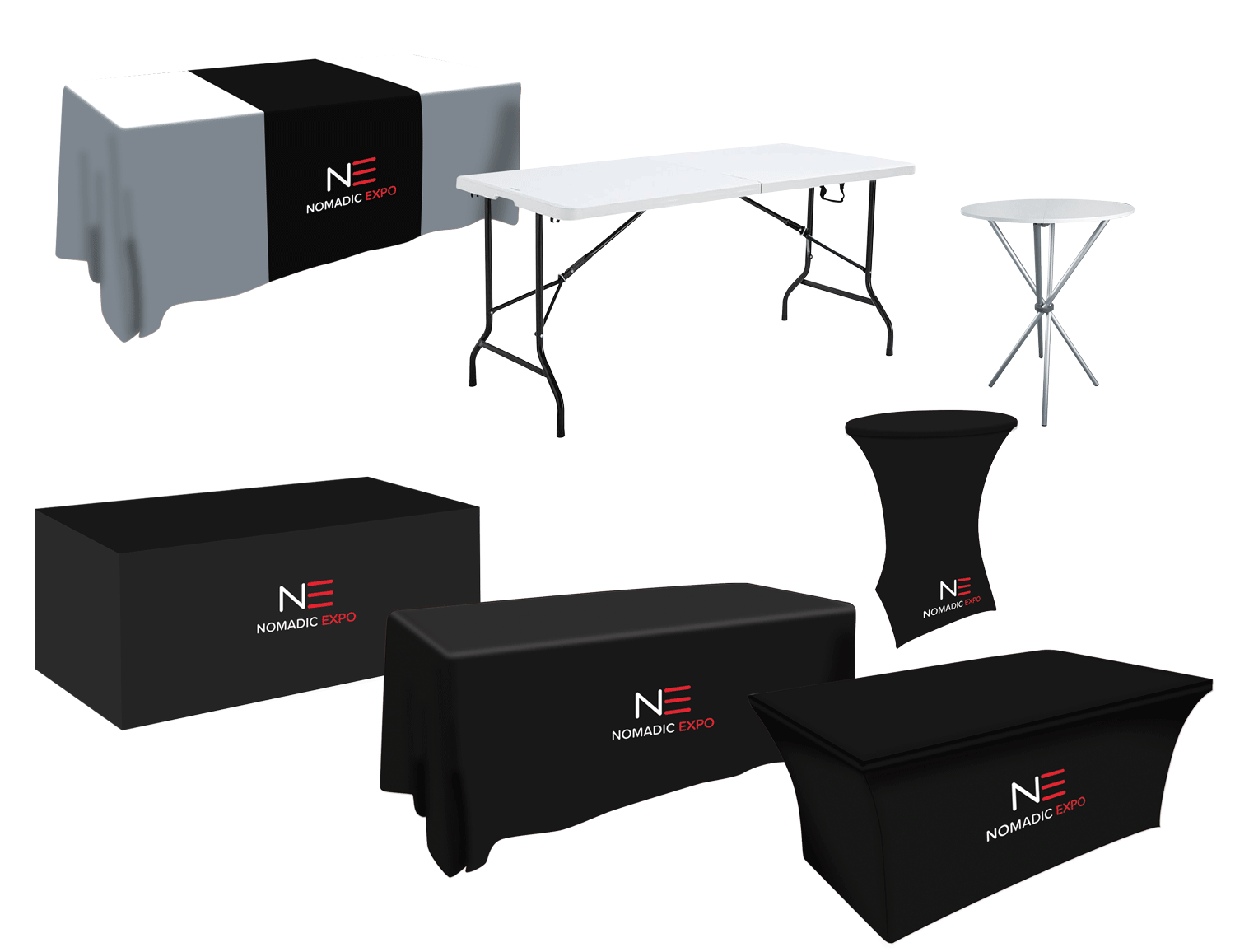 Tables, tablecloths and table runners